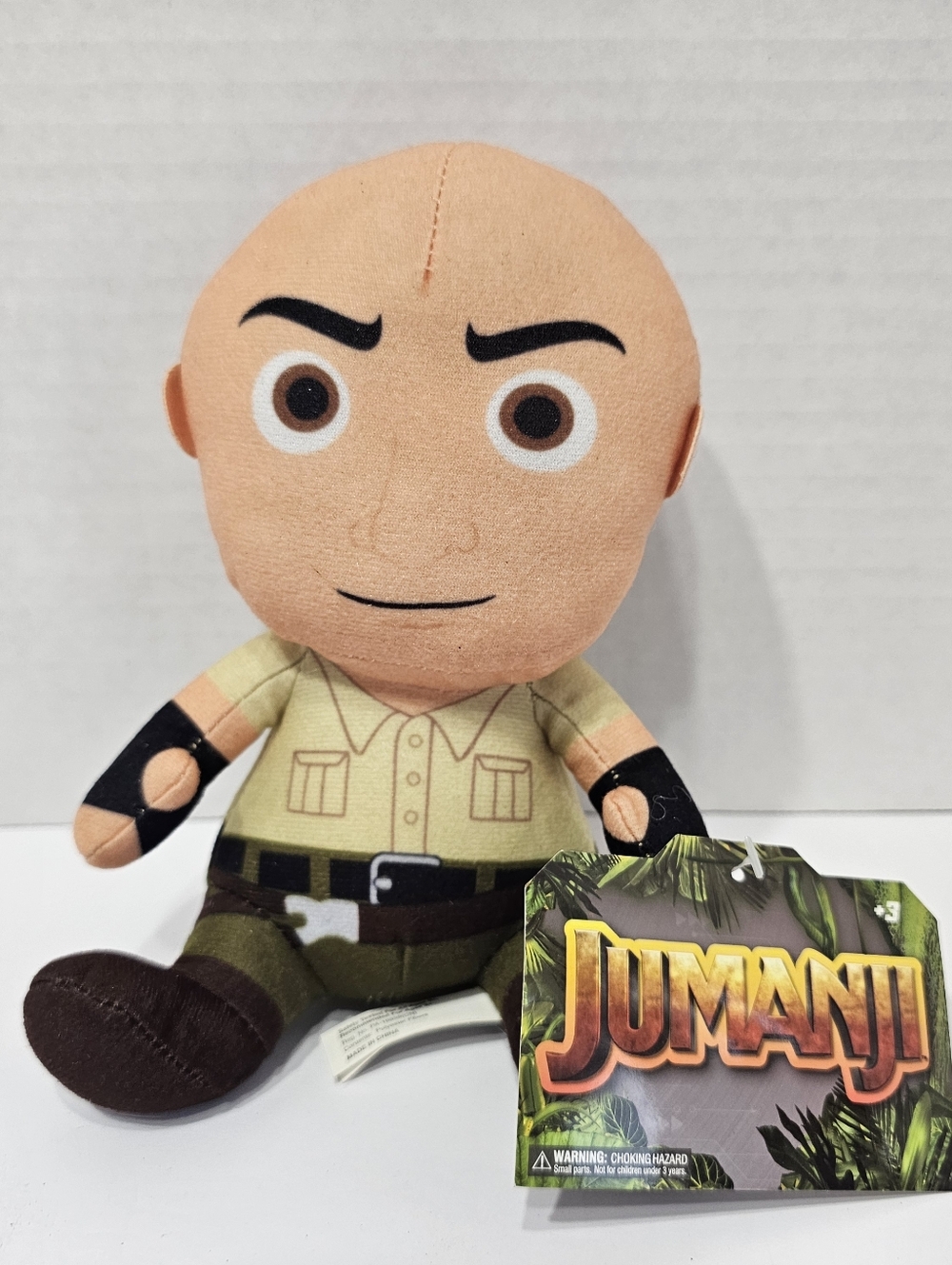 Jumanji Plush Dywayne Johnson Nwt
